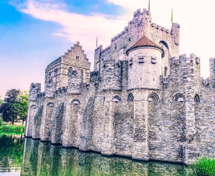 Kasteel Achtendries, Ghent, Belgium, Belgium